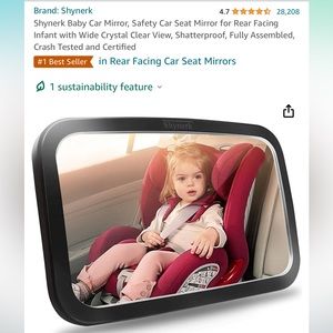 Shynerk Baby Car Mirror